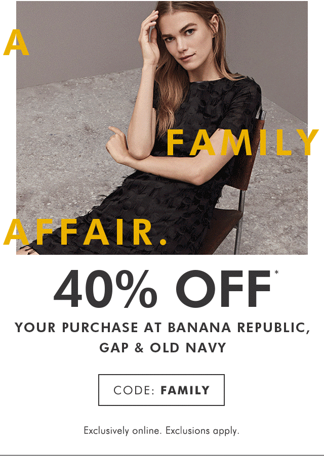 banana republic autumn emails