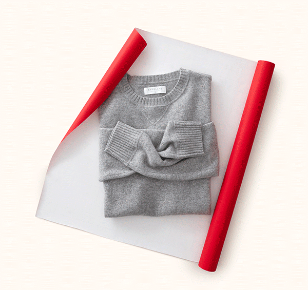 holiday email design trends everlane gif