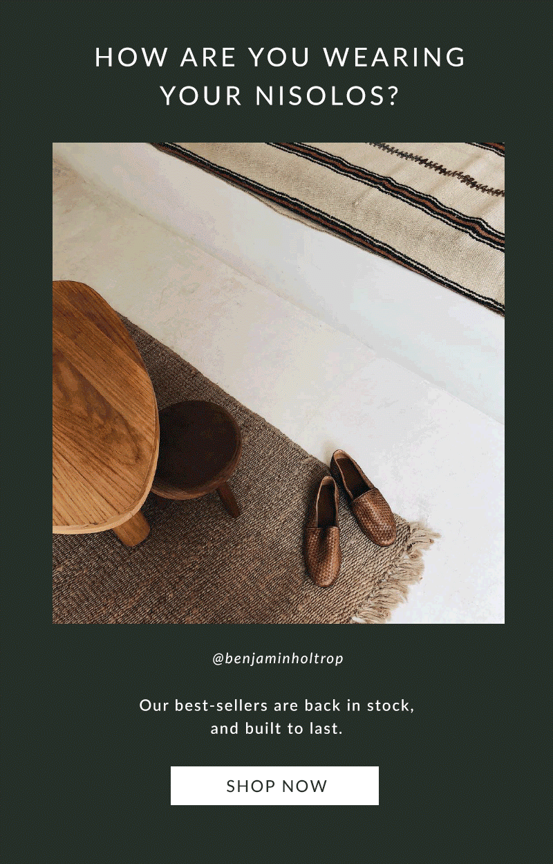 Nisolos fall email campaign