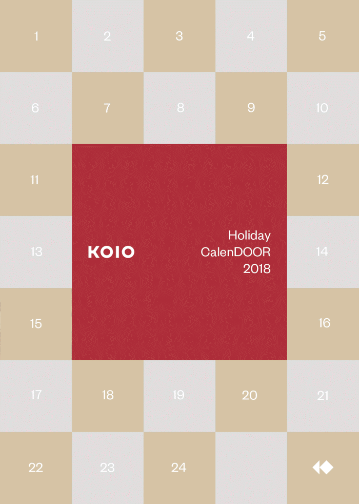 Holiday Email Calendar GIF