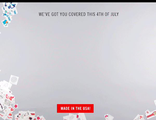 tattly 4th of July email designs