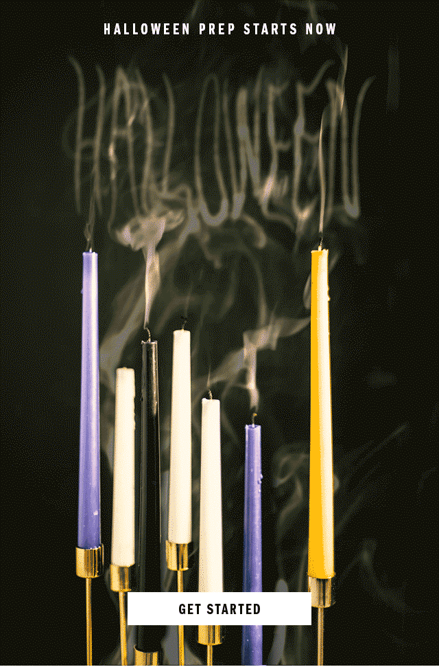 Urban Outfitters Halloween Email Design