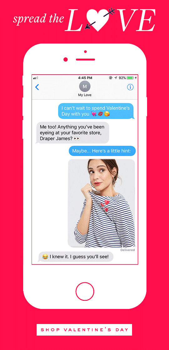 valentine's day email design