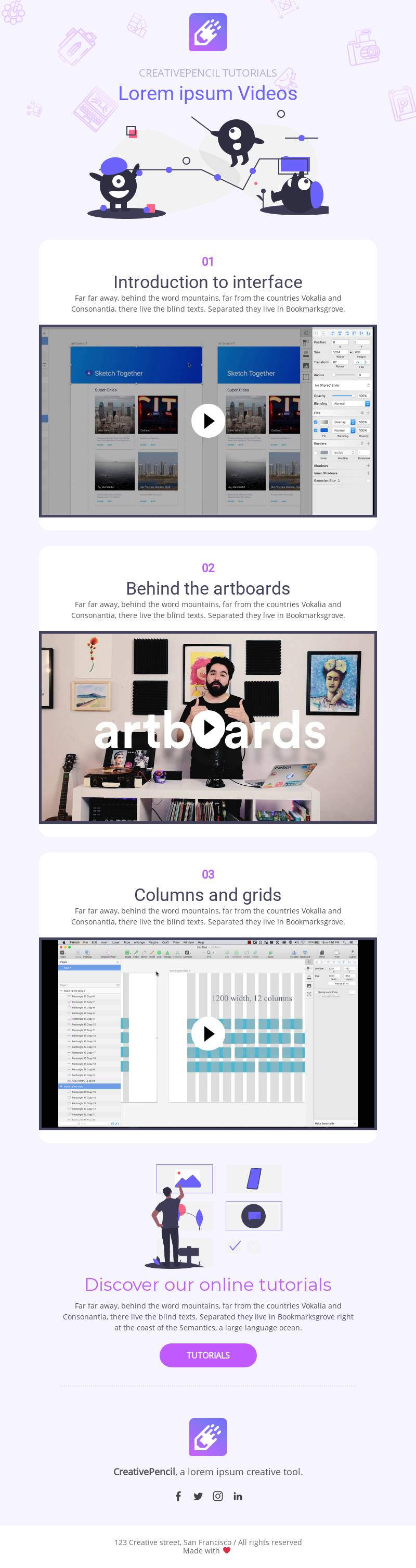 free email template for how-to newsletters