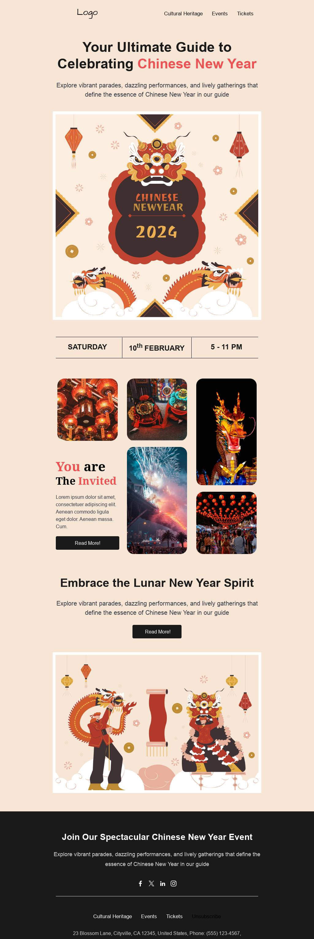 free holiday email templates