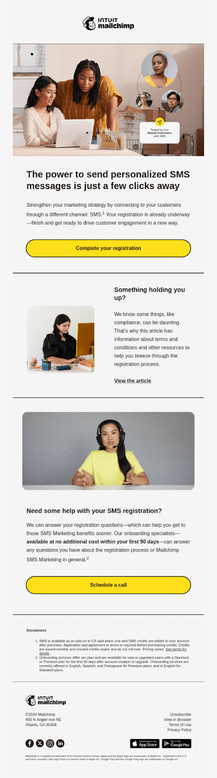 re-engagement SaaS email example